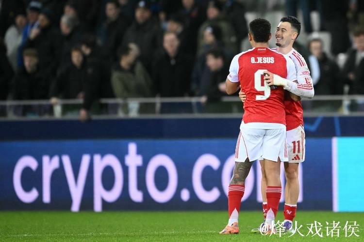 阿森纳近7场欧冠客战6胜，布鲁日本赛季欧冠失球不断